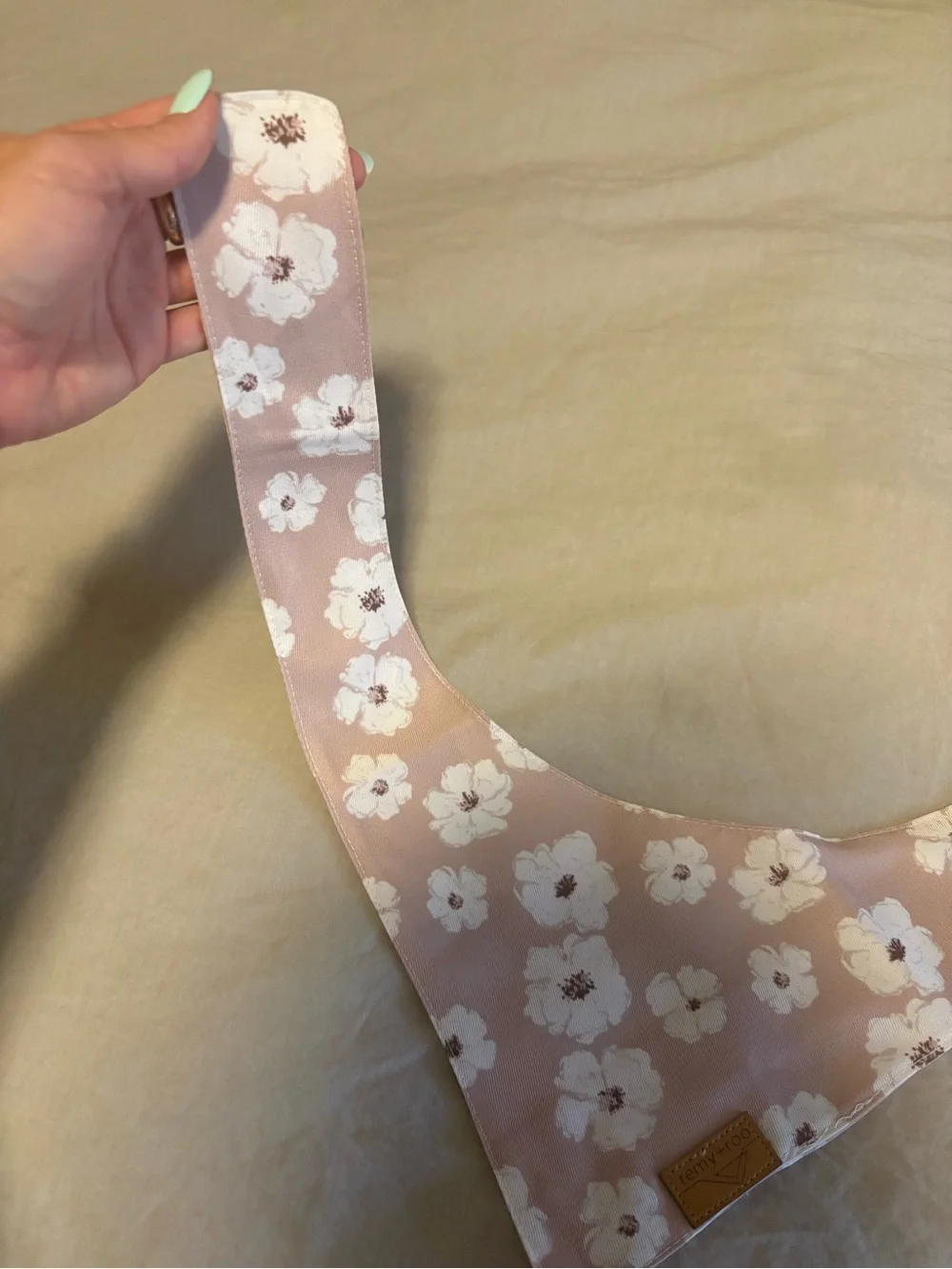 Pink Floral Bandana for dogs